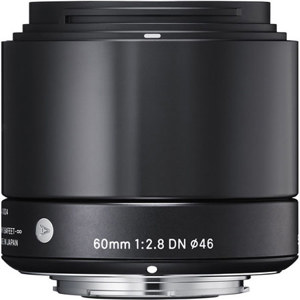  Sigma 60mm f/2.8 DN ART Lens for Micro Four Thirds Cameras, Black 