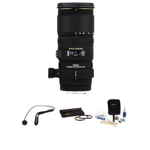 Sigma 70-200mm f/2.8 EX DG OS HSM Auto Focus Lens Kit 589109 K