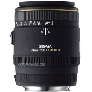  Sigma 70mm f/2.8 EX DG Auto Focus Macro Lens for  Cameras - USA Warranty 