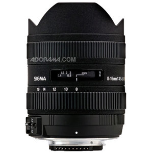 Sigma 8-16mm f/4.5-5.6 DC HSM Lens for Pentax DSLR, USA: Picture 1 regular