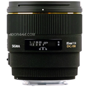  Sigma 85mm f/1.4 EX DG HSM Lens for Pentax AF Cameras - USA Warranty 