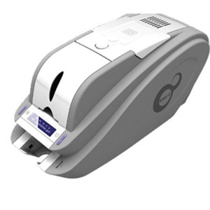  Sinfonia SMARTDS 300dpi Dual-Sided Dye-Sublimation Printer, 144 Cards/Hour Color Printing Speed, 360 Cards/Hour Black Overlay Printing Speed, 32MB Memory 