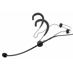 Shure WBH53 Omnidirectional Headworn Condenser Microphone, Black: Picture 1 regular