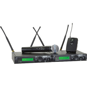 Shure ULXP124/BETA58-M1 Wireless Dual Mixed Microphone System ULXP124/BETA58-M1