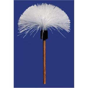  Sirchie Standard Size Fiberglass Latent Print Brush, with Wood Handle 