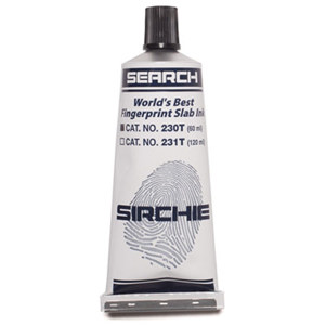  Sirchie Search Fingerprint Ink, 2oz (59ml) Tube 
