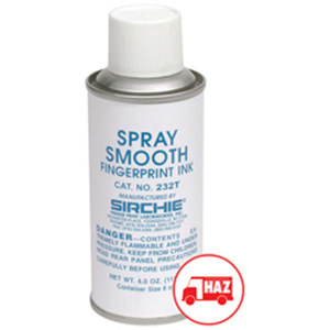 Sirchie Spray Smooth Fingerprint Ink 232T