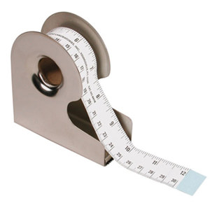  Sirchie 1x500" Photo Evidence Rule Tape with Dispenser 