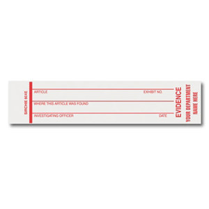  Sirchie Evidence Identification Tape with Custom Imprint 