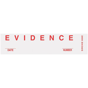  Sirchie 1x500" Evidence Tape 