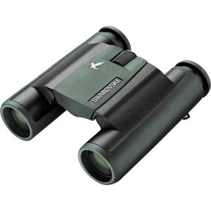 Swarovski Optik 8x25 CL Pocket Water Proof Roof Prism Binocular with 6.8 Degree Angle of View, Green 
