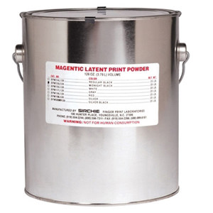  Sirchie Magnetic Latent Print Powder, 128oz, Gray 