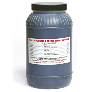  Sirchie Silk Black Hi-Fi Volcano Latent Print Powder, 64oz 