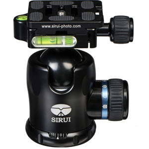  Sirui K-20X 38mm Ballhead with Quick Release, 55.1 lbs Load Capacity 