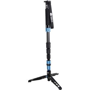  Sirui P-224S Carbon Fiber Photo/Video Monopod, 63" Max Height, 17.6 lbs Load Capacity, 4-Legs Sections 