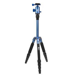  Sirui T-005XL Aluminum Tripod with C-10 Ball Head, Blue 