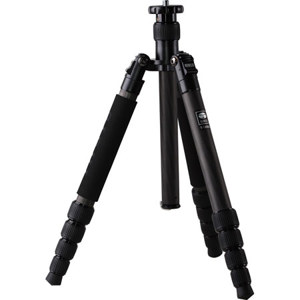  Sirui T-1205X 5-Section Carbon Fiber Tripod, Max Height 51", Supports 22 lbs 