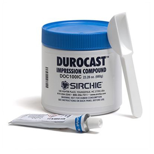  Sirchie DUROCAST 23.28oz Impression Compound with Catalyst 