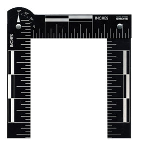  Sirchie English Photo Evidence Folding Scale 