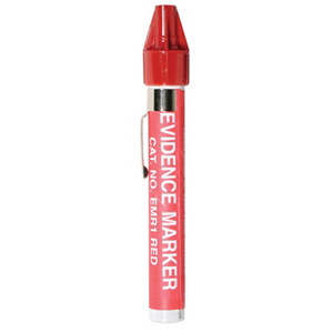  Sirchie Permanent Ink Evidence Marker, Red 
