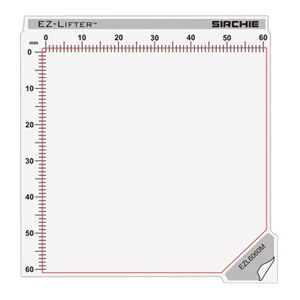 Sirchie EZ-Lifters w/White Vinyl Backing Sheets & ID Labels, 2.37x2.37