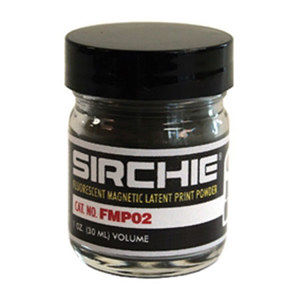  Sirchie Dazzle Fluorescent Magnetic Latent Print Powder, 1oz, Orange 