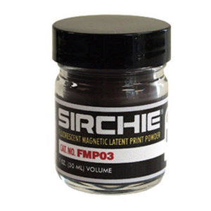  Sirchie Dazzle Fluorescent Magnetic Latent Print Powder, 1oz, Red 