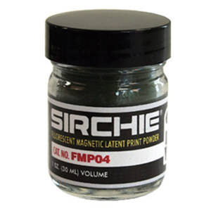  Sirchie Dazzle Fluorescent Magnetic Latent Print Powder, 1oz, Yellow 
