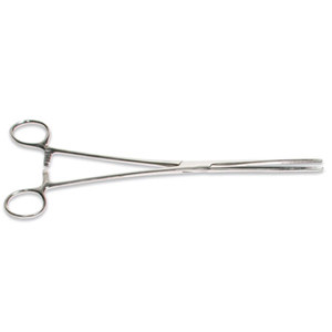  Sirchie 10" Straight Stainless Steel Hemostats 