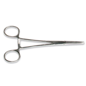 Sirchie 5.5" Straight Stainless Steel Hemostats