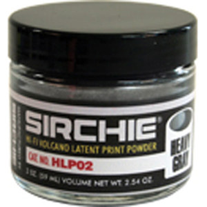 Sirchie Heavy Gray "Hi-Fi" Volcano Latent Print Powder, 2oz 