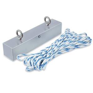 Sirchie Permanent Type Recovery Magnet with 100' of Polypropylene Rope: Picture 1 regular