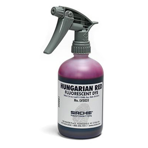  Sirchie 500ml Hungarian Red for Staining Impressions Found in Blood 