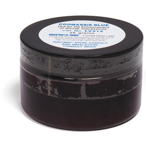  Sirchie Coomassie Blue, 25g/0.88oz 