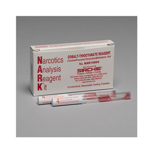  Sirchie NARK Cobalt-Thiocyanate Reagent, Cocaine, Crack, 10 Tests 