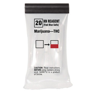  Sirchie NARK II KN Reagent, Marijuana (Green Plant & Seeds), 10 Presumptive Drug Tests 