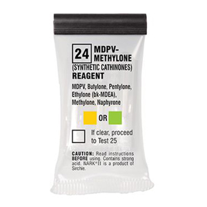  Sirchie NARK II MDPV Bath Salts Reagent, for Presumptive Drug Analysis, 10 Tests 