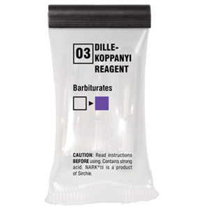 Sirchie NARK II Dille-Koppanyi Reagent, Barbiturates, 10 Tests: Picture 1 regular