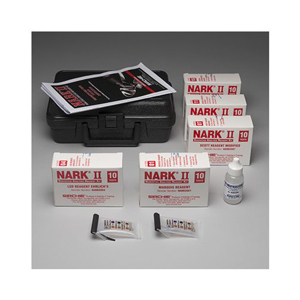  Sirchie NARK II Meg Drug Identification Kit, 50 Tests Plus Neutralizer 