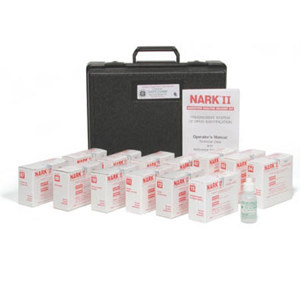  Sirchie NARK II Master Drug Identification Kit, 130 Tests Plus Neutralizer 