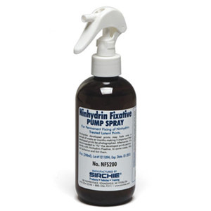  Sirchie Ninhydrin Fixative Spray Pump, 8 oz 