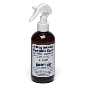  Sirchie Special Formula Ninhydrin Spray Pump, 8 oz 
