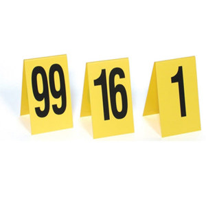 Sirchie Crime Scene Aluminum Photo Evidence Numbers PEN15