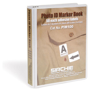 Sirchie Photo ID Marker Book Labels