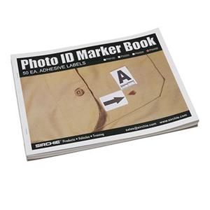 Sirchie Photo ID Marker Book Labels