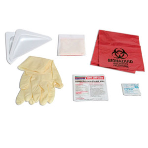  Sirchie Biohazard Personal Protection Cleanup Kit 