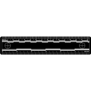 Sirchie 6" Vinyl Photo Evidence Scale