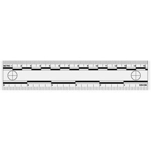 Sirchie 6" Vinyl Photo Evidence Scale