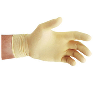 Sirchie Latex Powder-Free Gloves, Medium, Set of 100 