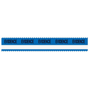  Sirchie Evidence Integrity Strips, Blue with White Strip, 100 Pack 
